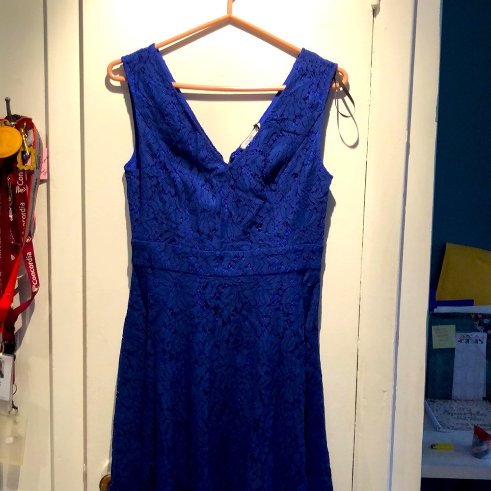 Blue dress Morgan